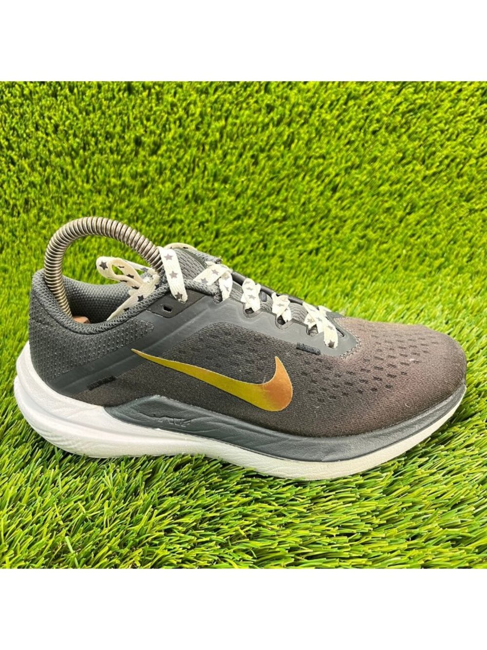Nike Winflo 10 Womens Size 6.5 Gray Athletic Running Walking Shoes Sneakers